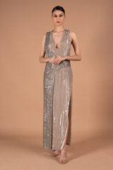 Silver Gown4055 video